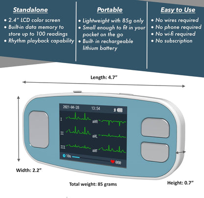 6L Portable EKG Monitor