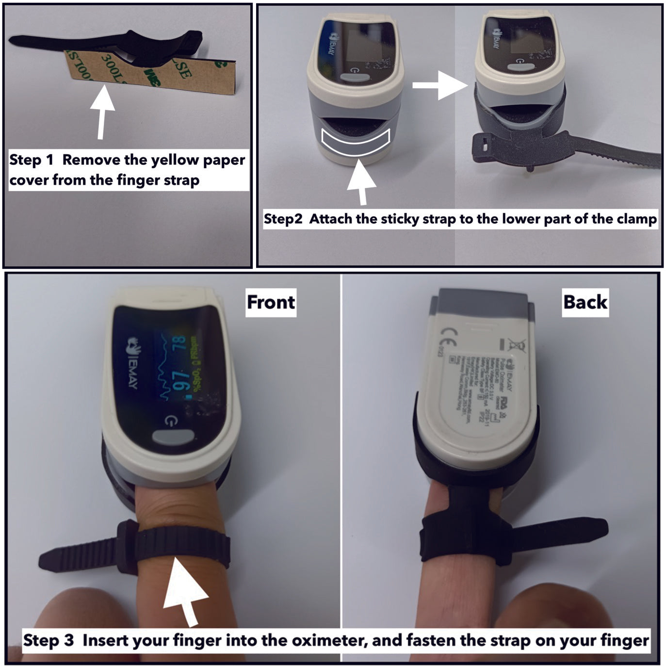 Finger Fixing Band for EMO-60/80/90
