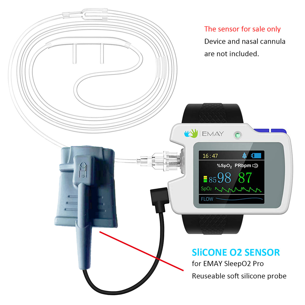 Pro Tune Go Kart O2 Sensor O2 Sensor for SleepO2 Pro (Not for SleepO2) – EMAY